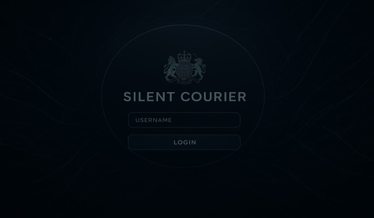 silent courier — главный экран